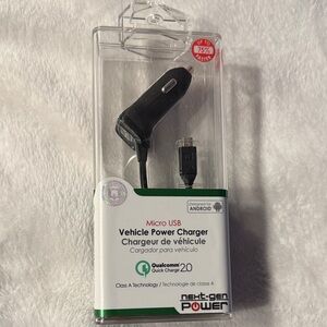 Black Vehicle Charger for Android